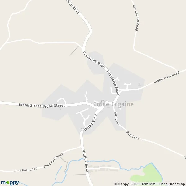 Map Colne Engaine map of Colne Engaine (CO6 2) and practical information