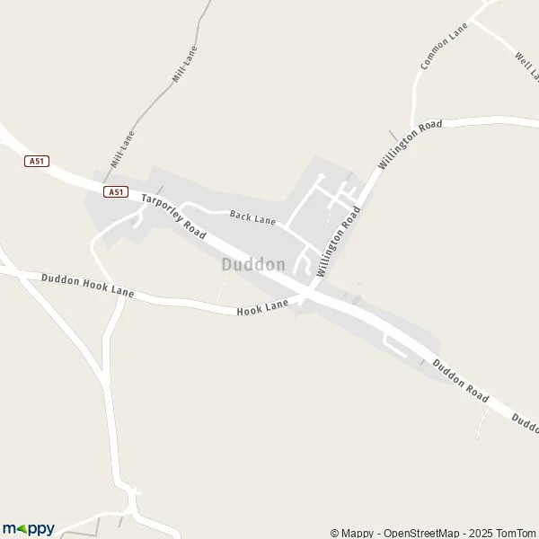 Map Duddon map of Duddon (CW6 0) and practical information