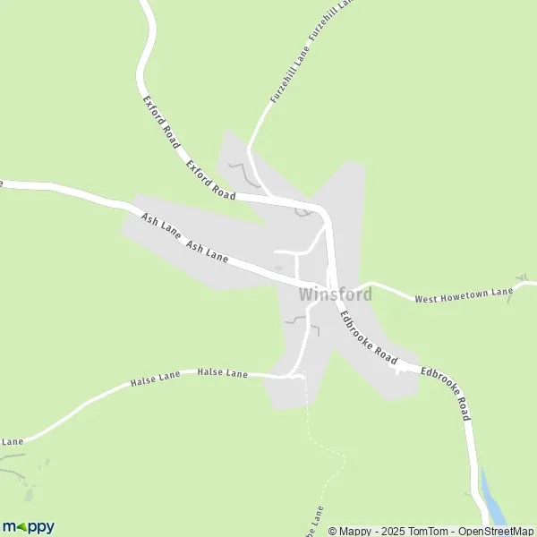 Map Winsford map of Winsford (CW7 3) and practical information