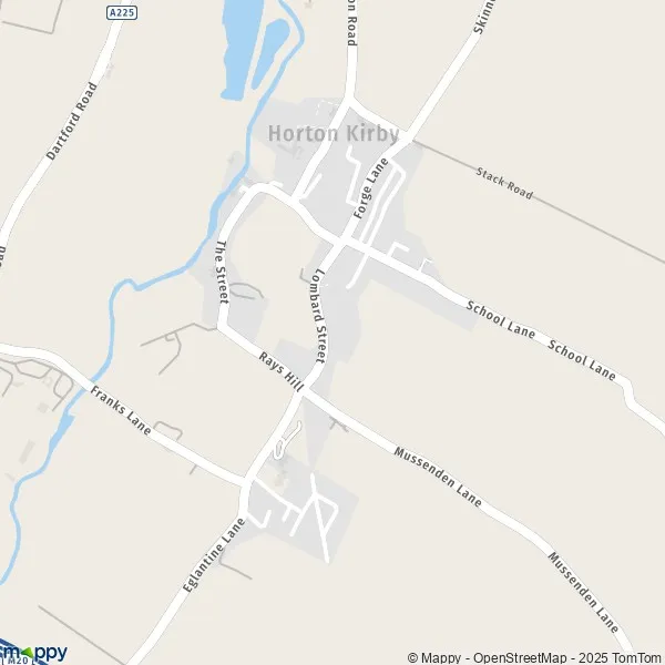 Map Horton Kirby map of Horton Kirby (DA4 9) and practical information