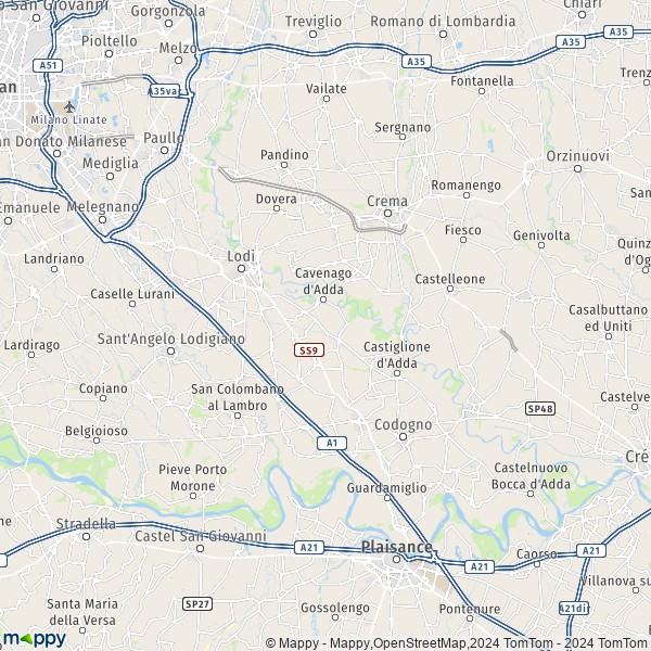 Map of Lodi map of Lodi and practical information Mappy