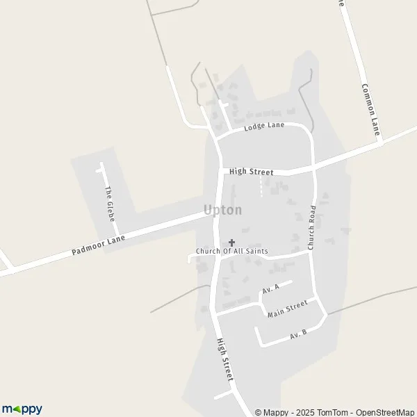 Map Upton map of Upton (DN21 5) and practical information