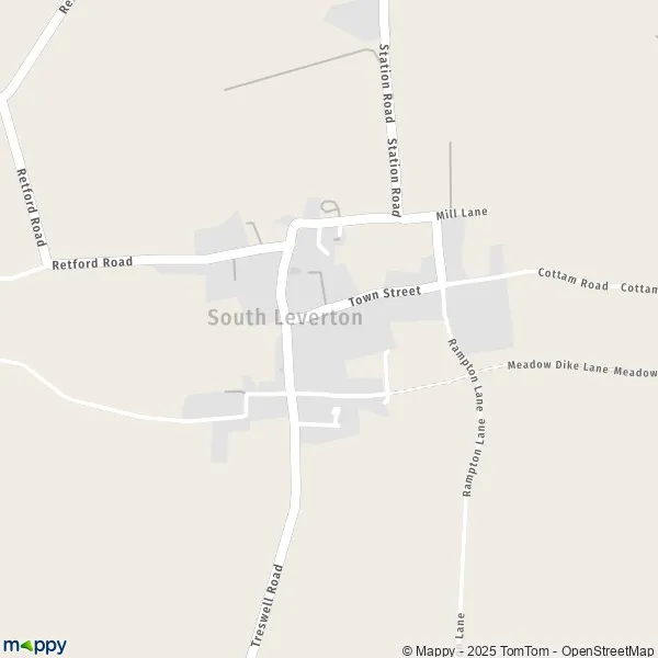 Map South Leverton map of South Leverton (DN22 0) and practical