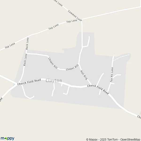 Map Clayton map of Clayton (DN5 7) and practical information