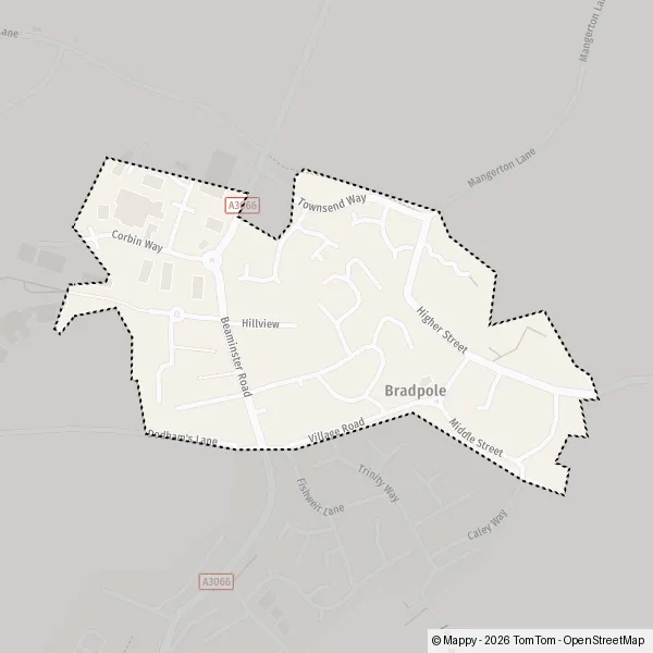 Map Bradpole: map of Bradpole (DT6 3) and practical information