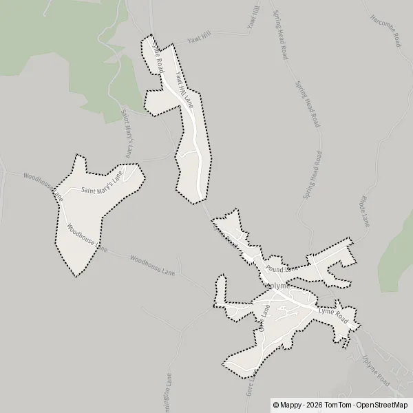Map Uplyme: map of Uplyme (DT7 3) and practical information