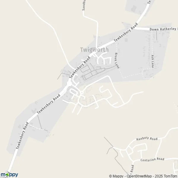 Map Twigworth map of Twigworth (GL2 9) and practical information