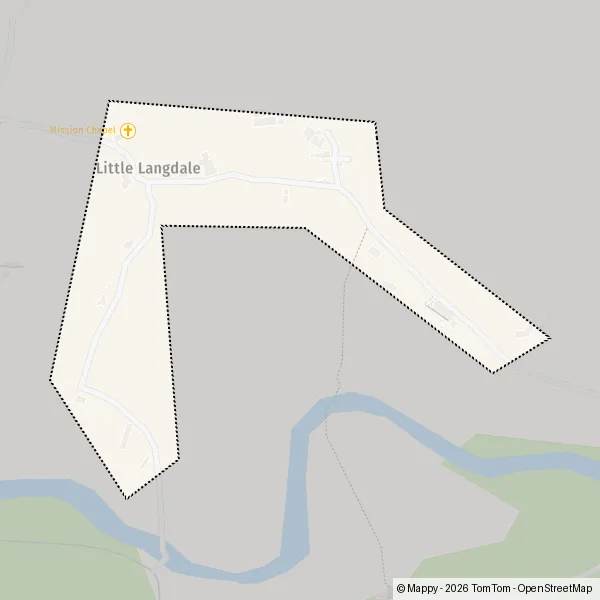 Map Little Langdale: map of Little Langdale (LA22 9) and practical ...