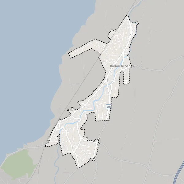 Map BoltonleSands map of BoltonleSands (LA5 8) and practical