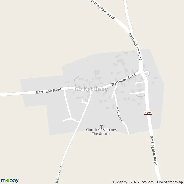 Map Ab Kettleby map of Ab Kettleby (LE14 3) and practical information