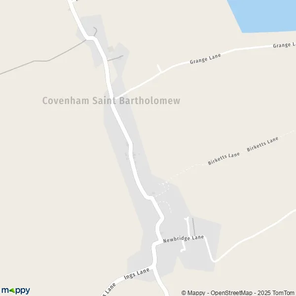 Map Covenham Saint Bartholomew map of Covenham Saint Bartholomew (LN11