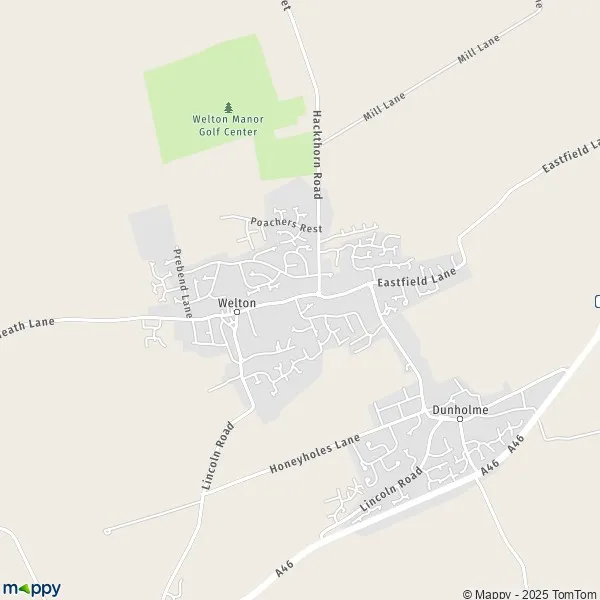 Map Welton map of Welton (LN2 3) and practical information