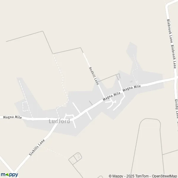 Map Ludford: map of Ludford (LN8 6) and practical information