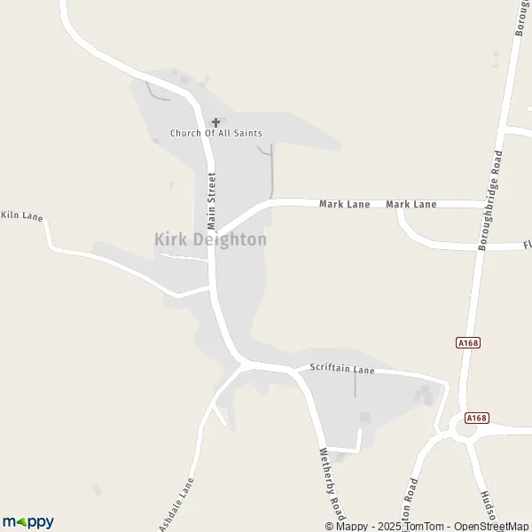 Map Kirk Deighton map of Kirk Deighton (LS22 4) and practical information