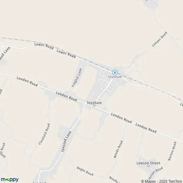 Map Teynham map of Teynham (ME9 9) and practical information