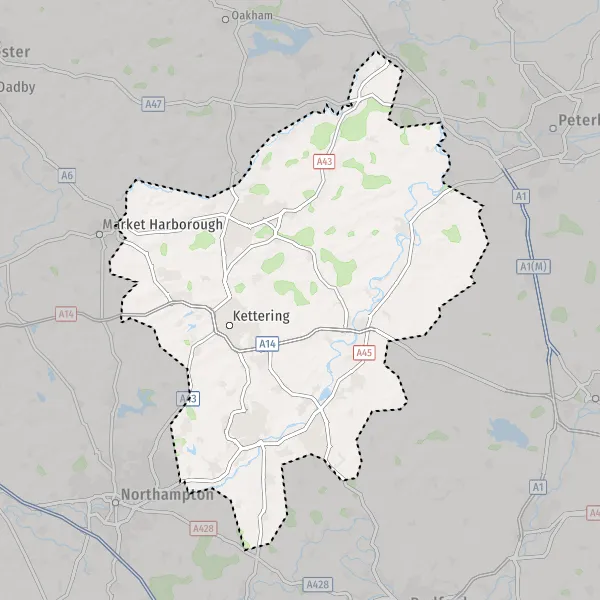 Map West Northamptonshire: map of West Northamptonshire (NN3 5) and ...