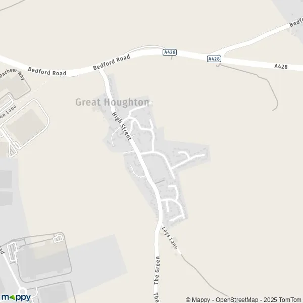 Map Great Houghton map of Great Houghton (NN4 7) and practical information