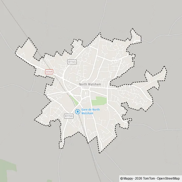 Map North Norfolk: map of North Norfolk (NR12 0) and practical information