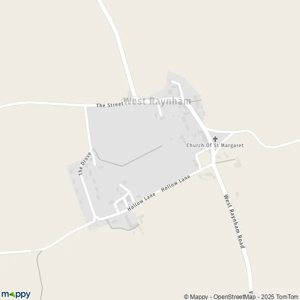 Map West Raynham map of West Raynham (NR21 7) and practical information