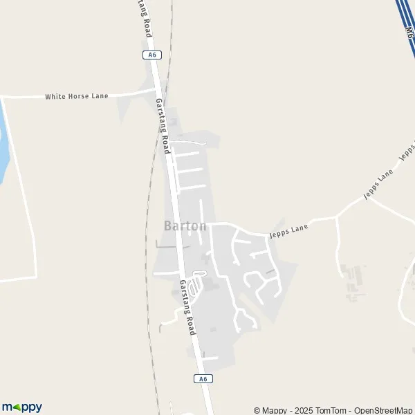 Map Barton map of Barton (PR3 5) and practical information