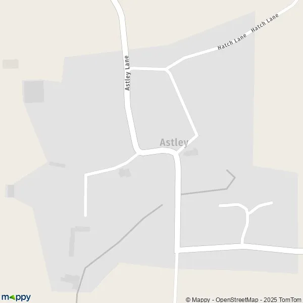 Map Astley map of Astley (SY4 4) and practical information