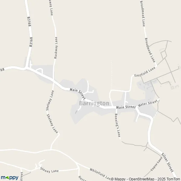 Map Barrington map of Barrington (TA19 0) and practical information