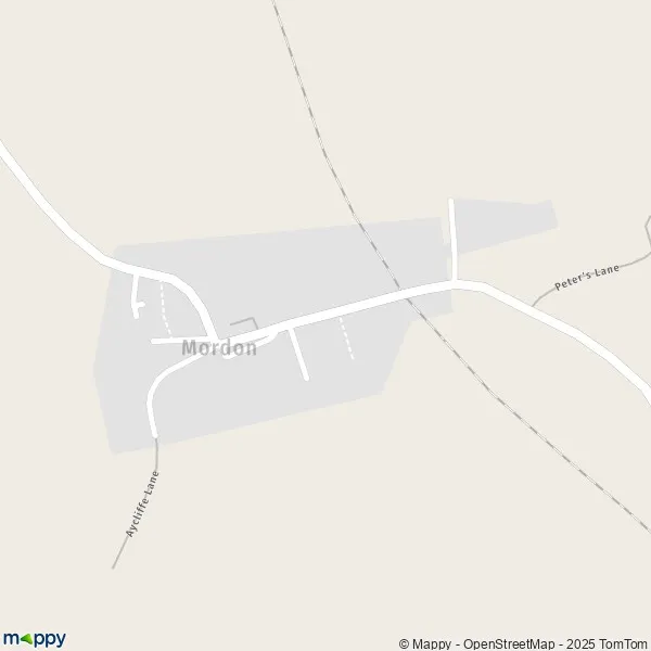 Map Mordon map of Mordon (TS21 2) and practical information