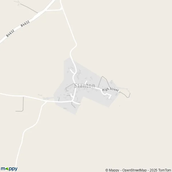 Map Stanton map of Stanton (WR12 7) and practical information