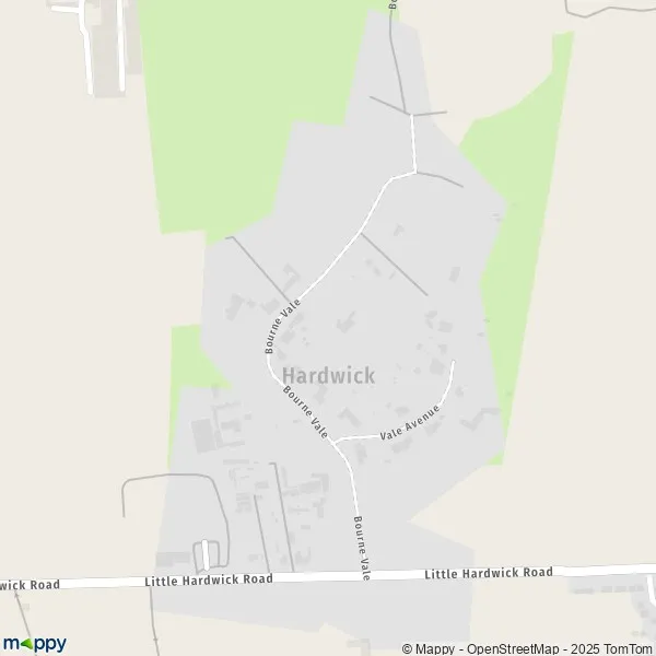 Map Hardwick map of Hardwick (WS9 0) and practical information