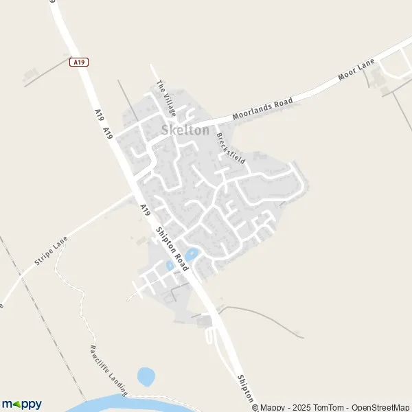 Map Skelton map of Skelton (YO30 1) and practical information